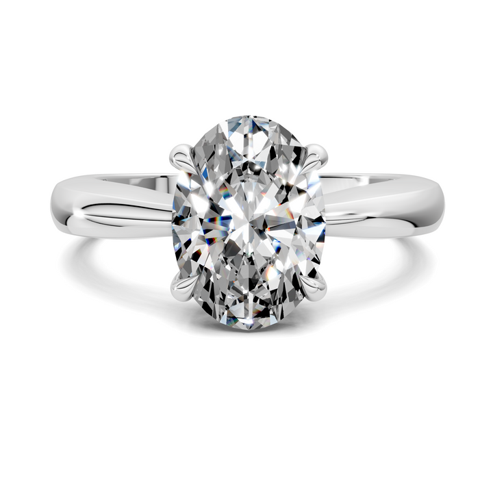 Nora Tapered Solitaire Ring