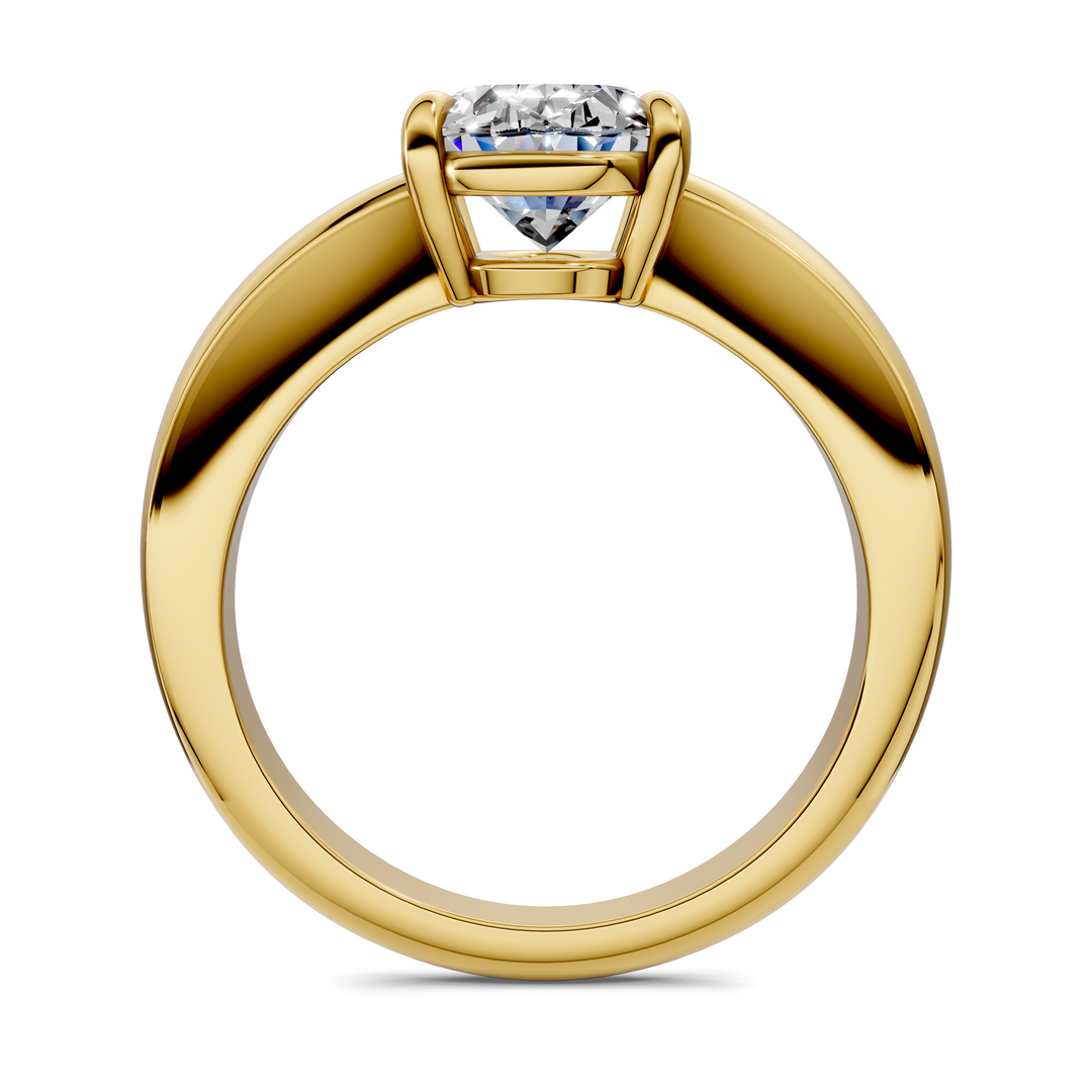Nora Tapered Solitaire Ring