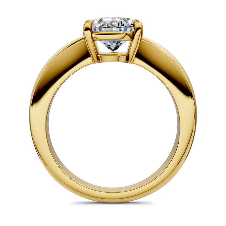 Nora Tapered Solitaire Ring