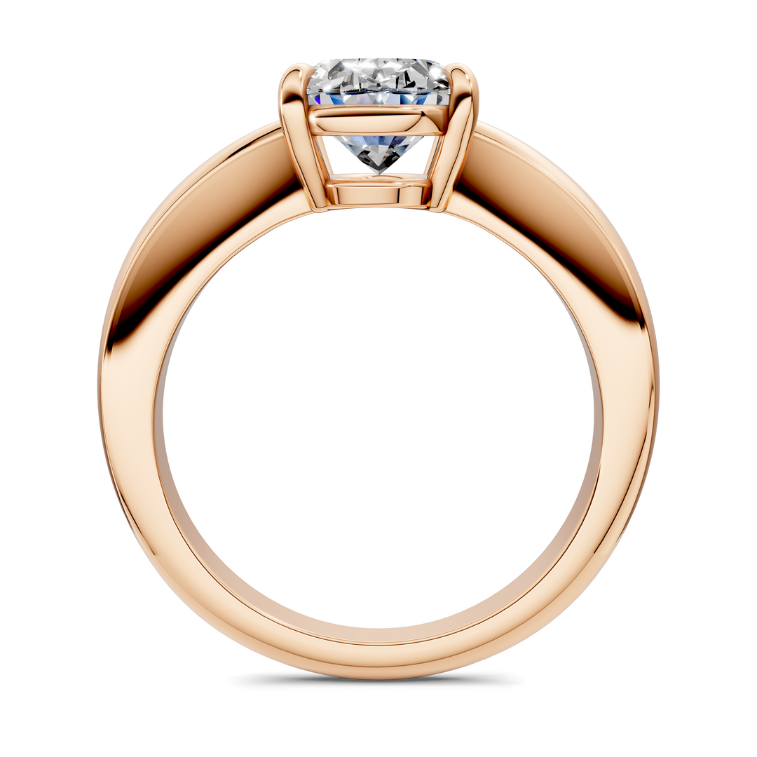 Nora Tapered Solitaire Ring