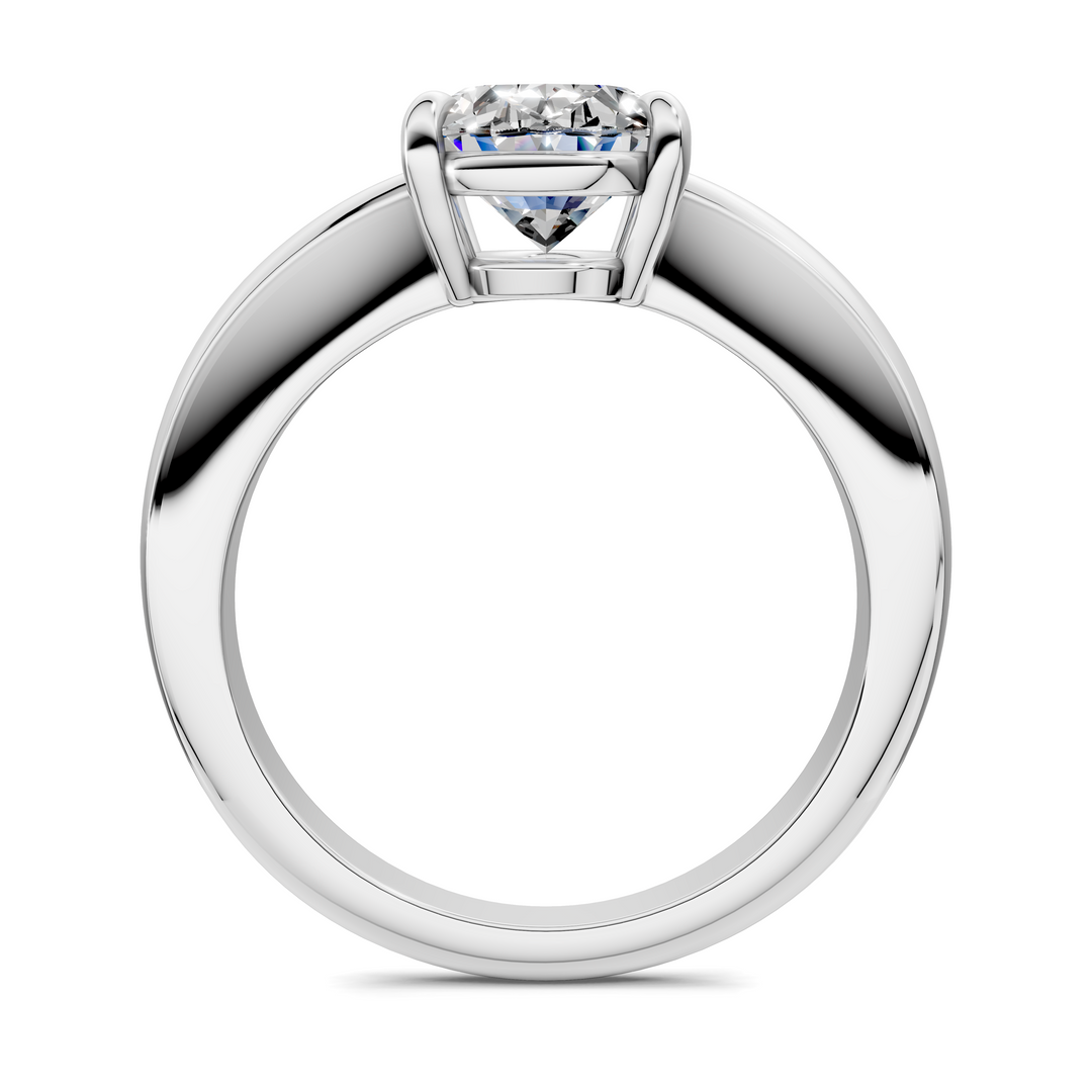 Nora Tapered Solitaire Ring