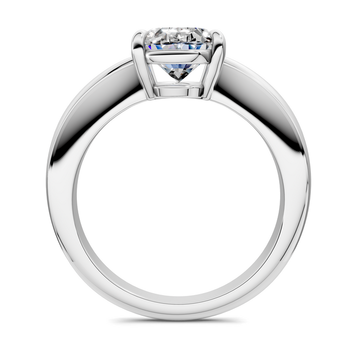 Nora Tapered Solitaire Ring