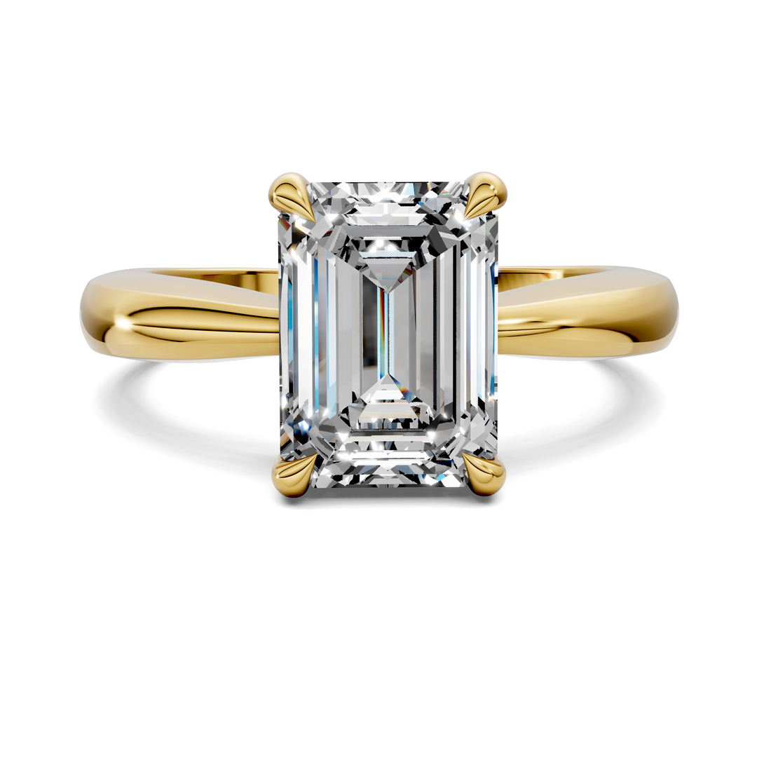 Nora Tapered Solitaire Ring