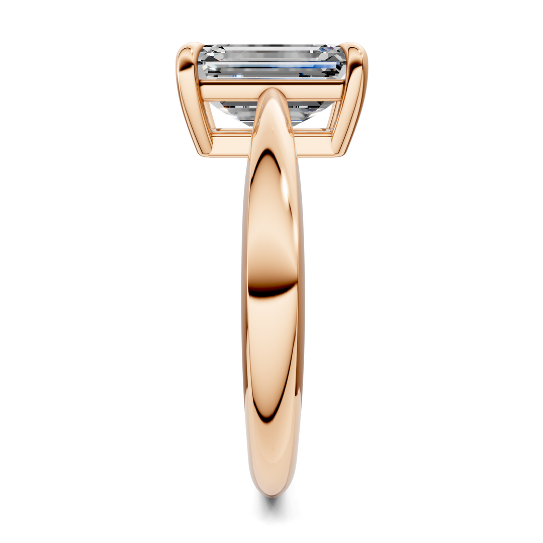 Nora Tapered Solitaire Ring