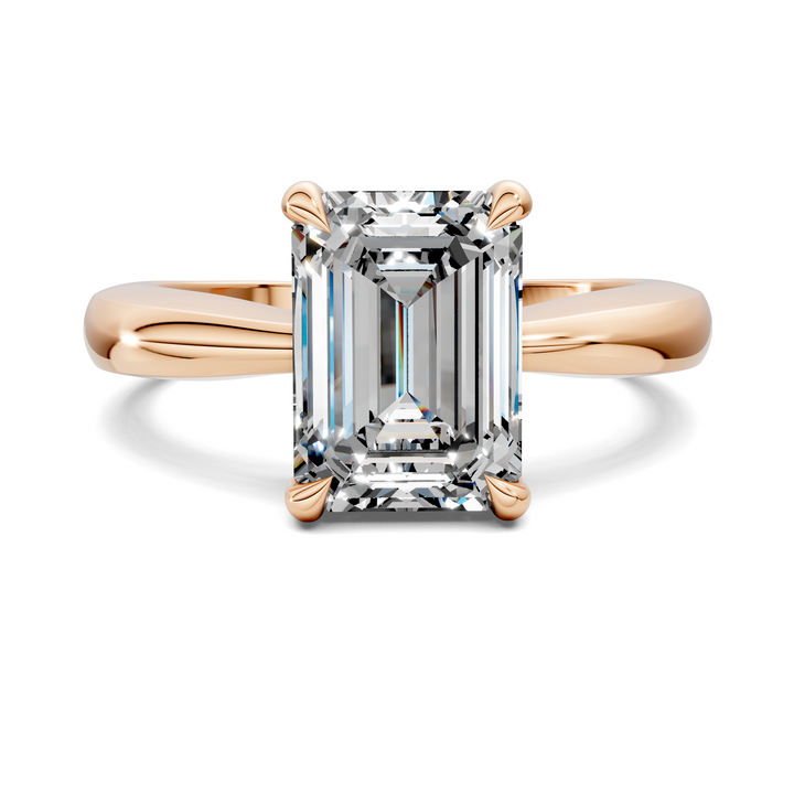 Nora Tapered Solitaire Ring