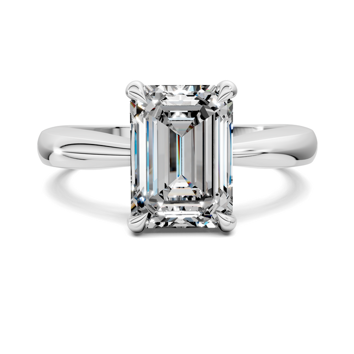 Nora Tapered Solitaire Ring