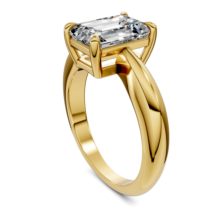 Nora Tapered Solitaire Ring