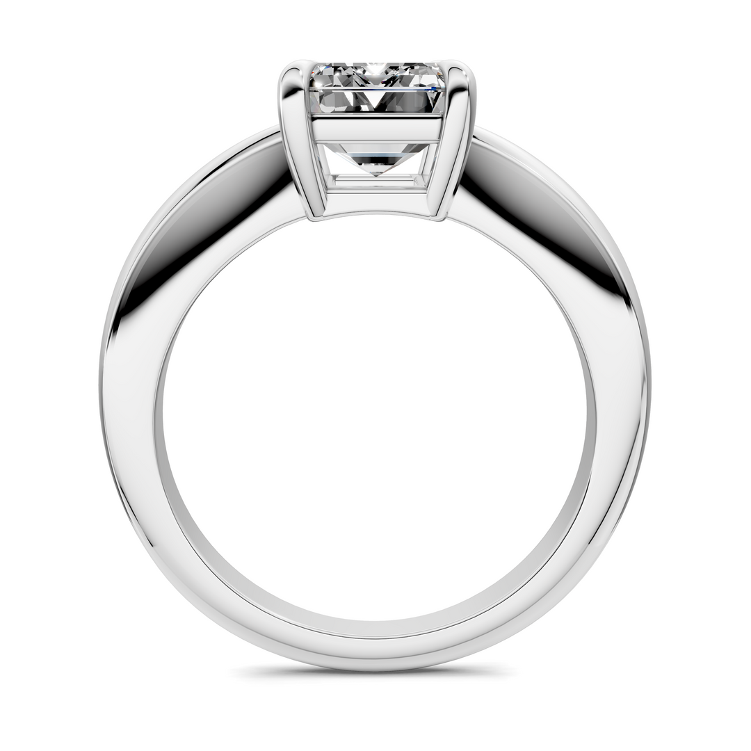 Nora Tapered Solitaire Ring