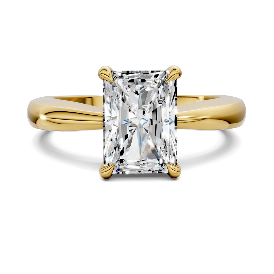 Nora Tapered Solitaire Ring