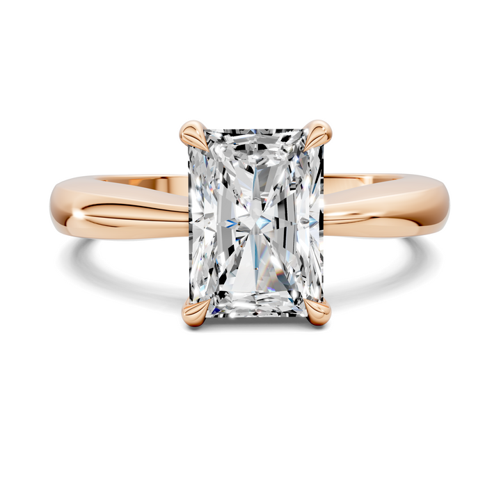 Nora Tapered Solitaire Ring