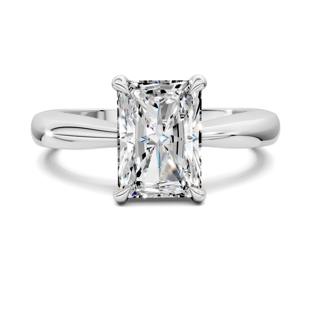 Nora Tapered Solitaire Ring