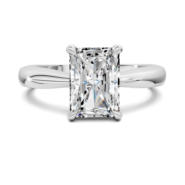 Nora Tapered Solitaire Ring