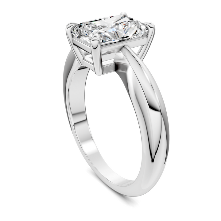 Nora Tapered Solitaire Ring