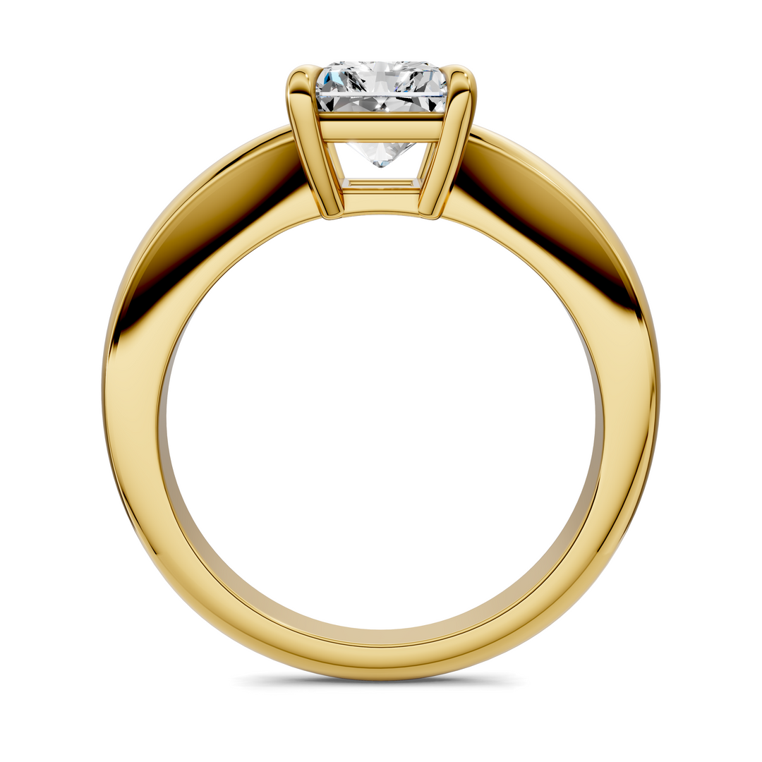 Nora Tapered Solitaire Ring
