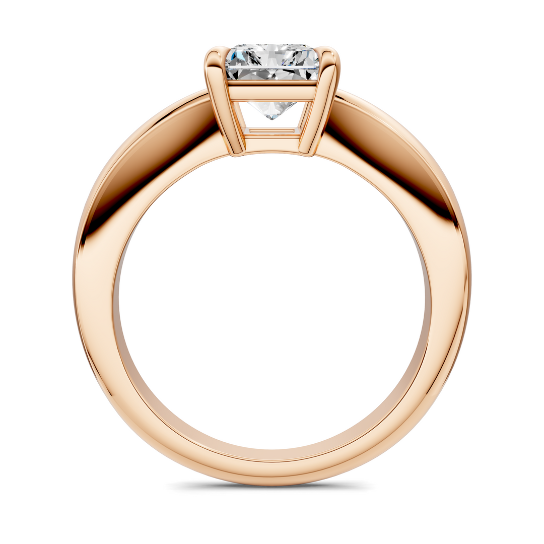 Nora Tapered Solitaire Ring