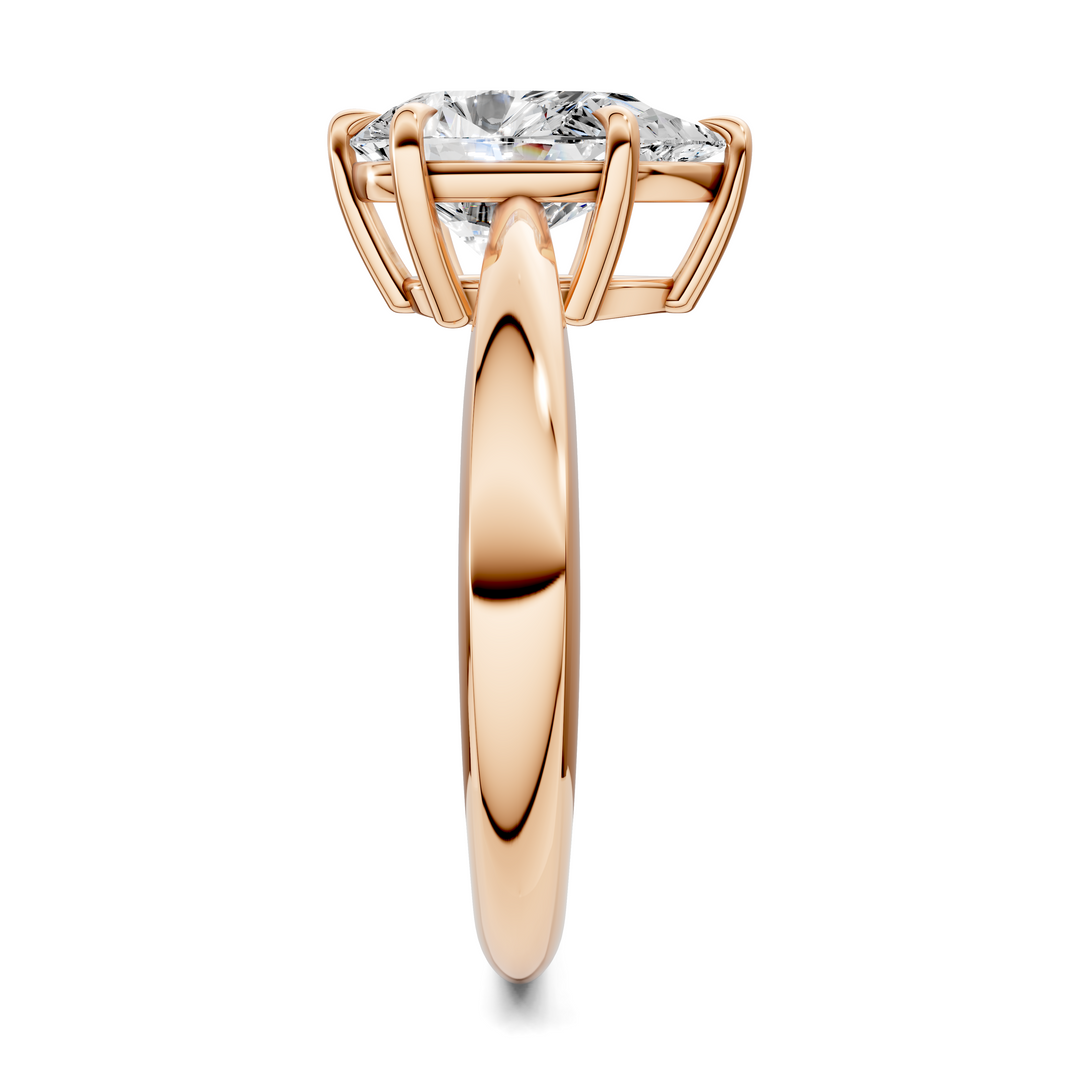 Nora Tapered Solitaire Ring Setting