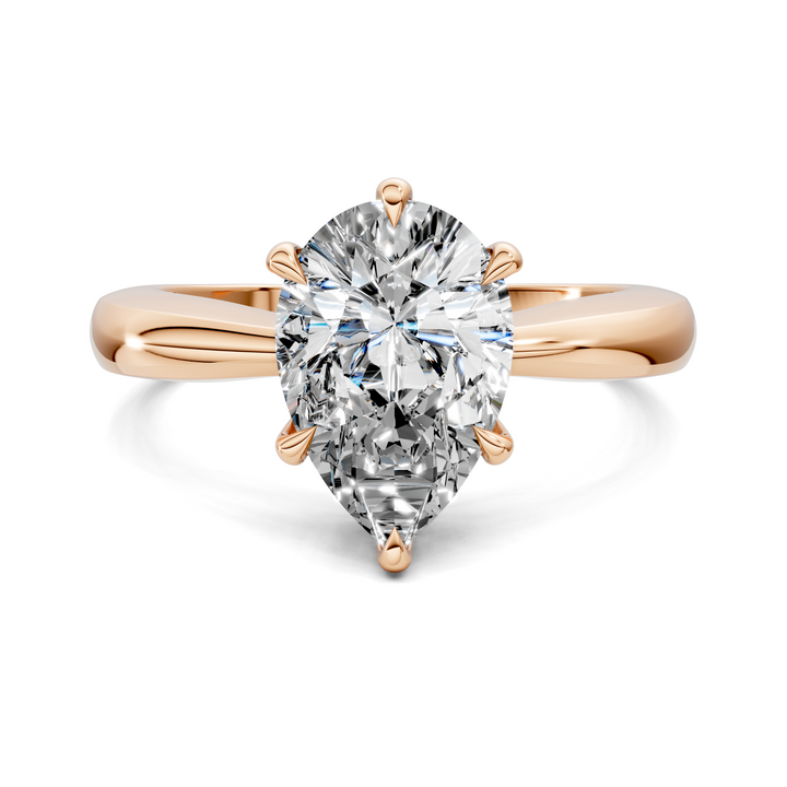 Nora Tapered Solitaire Ring Setting