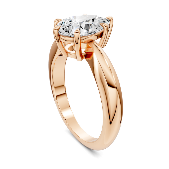 Nora Tapered Solitaire Ring Setting