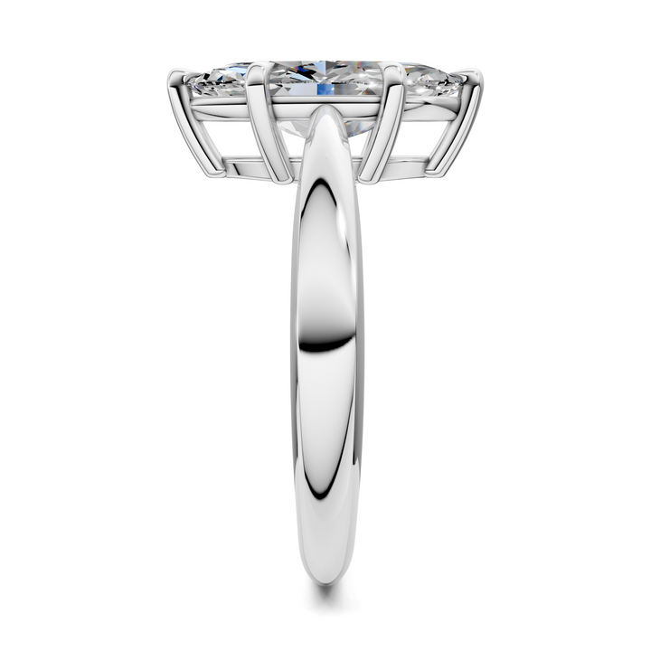 Nora Tapered Solitaire Ring Setting