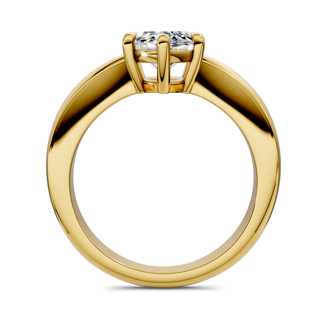 Nora Tapered Solitaire Ring Setting