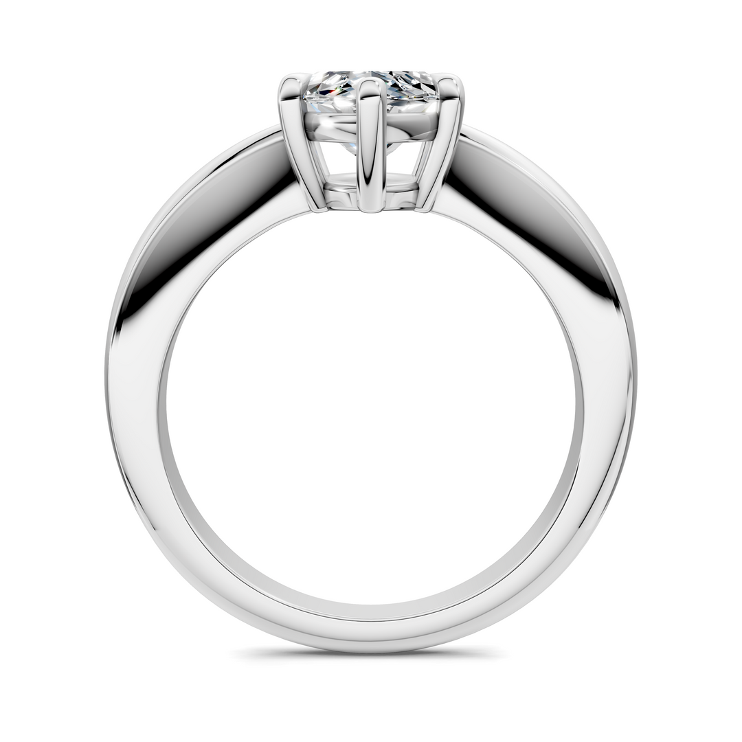 Nora Tapered Solitaire Ring Setting