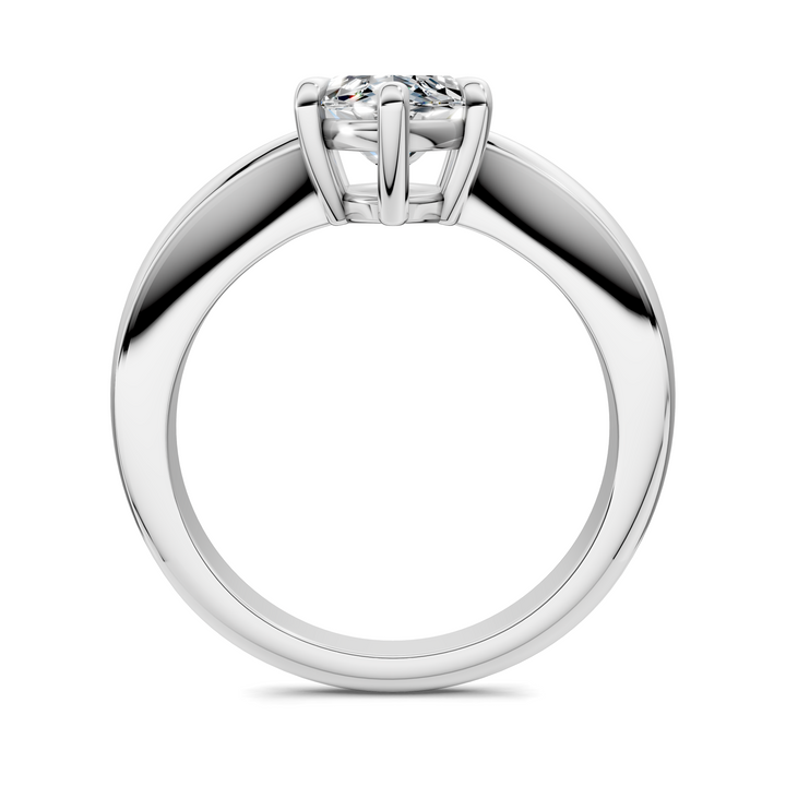 Nora Tapered Solitaire Ring Setting