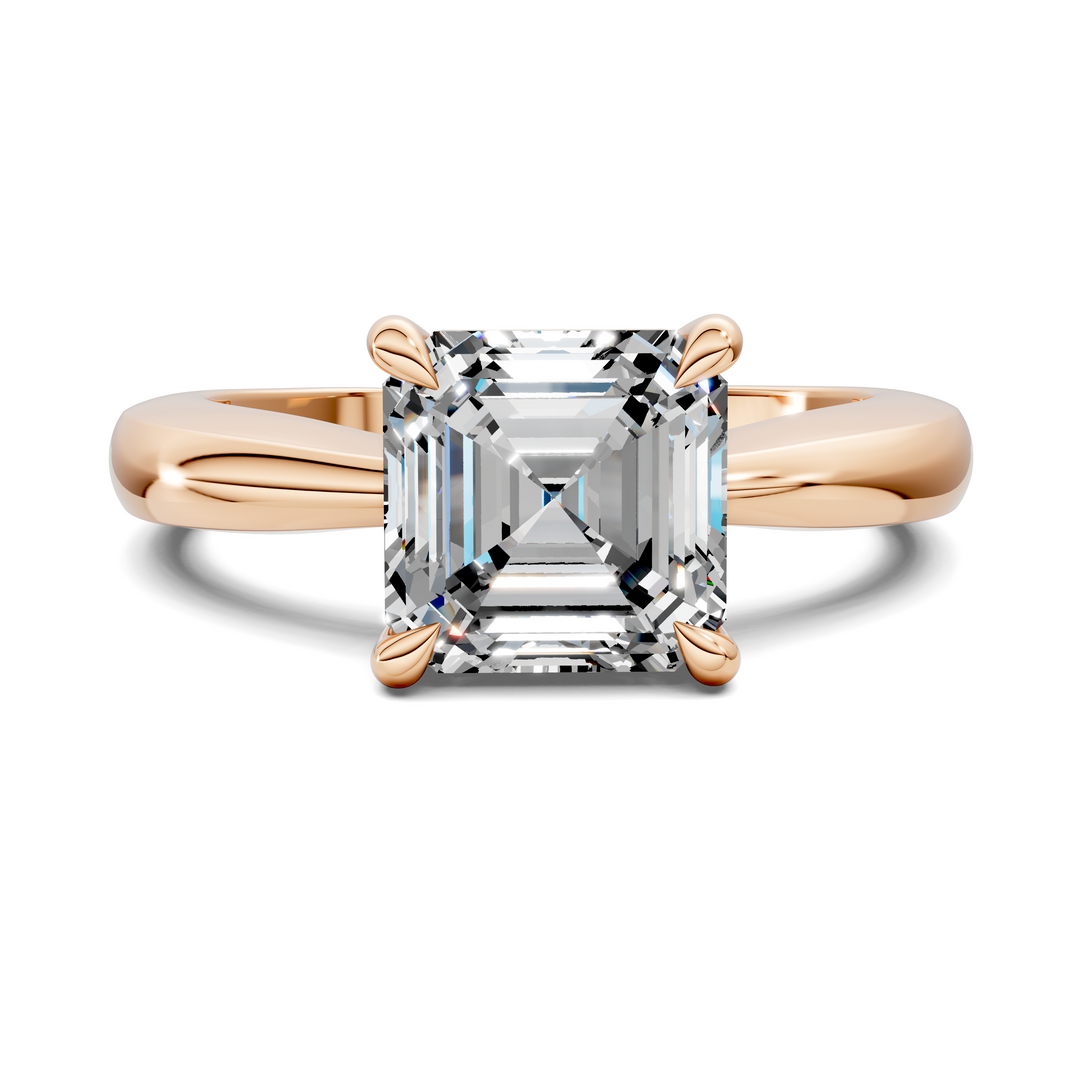 Nora Tapered Solitaire Ring Setting