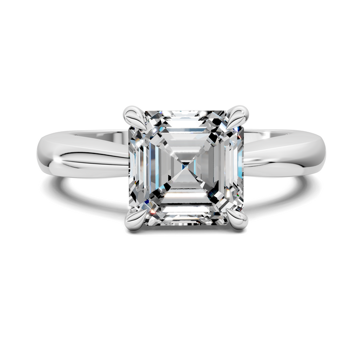 Nora Tapered Solitaire Ring