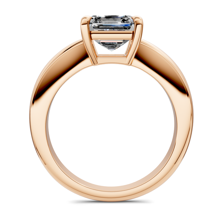 Nora Tapered Solitaire Ring