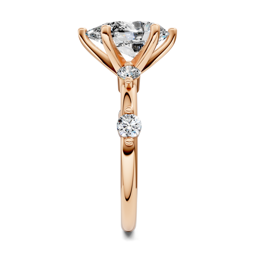 Justice Round Accent Ring