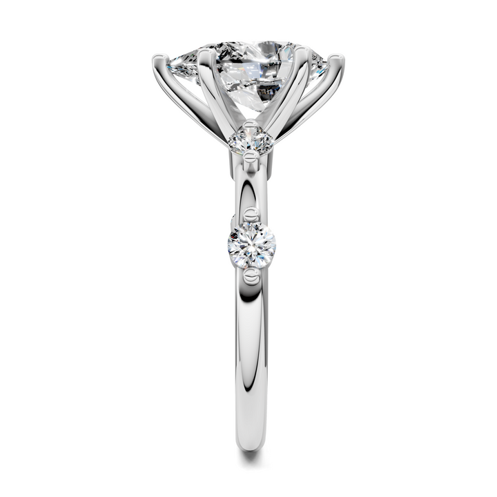 Justice Round Accent Ring