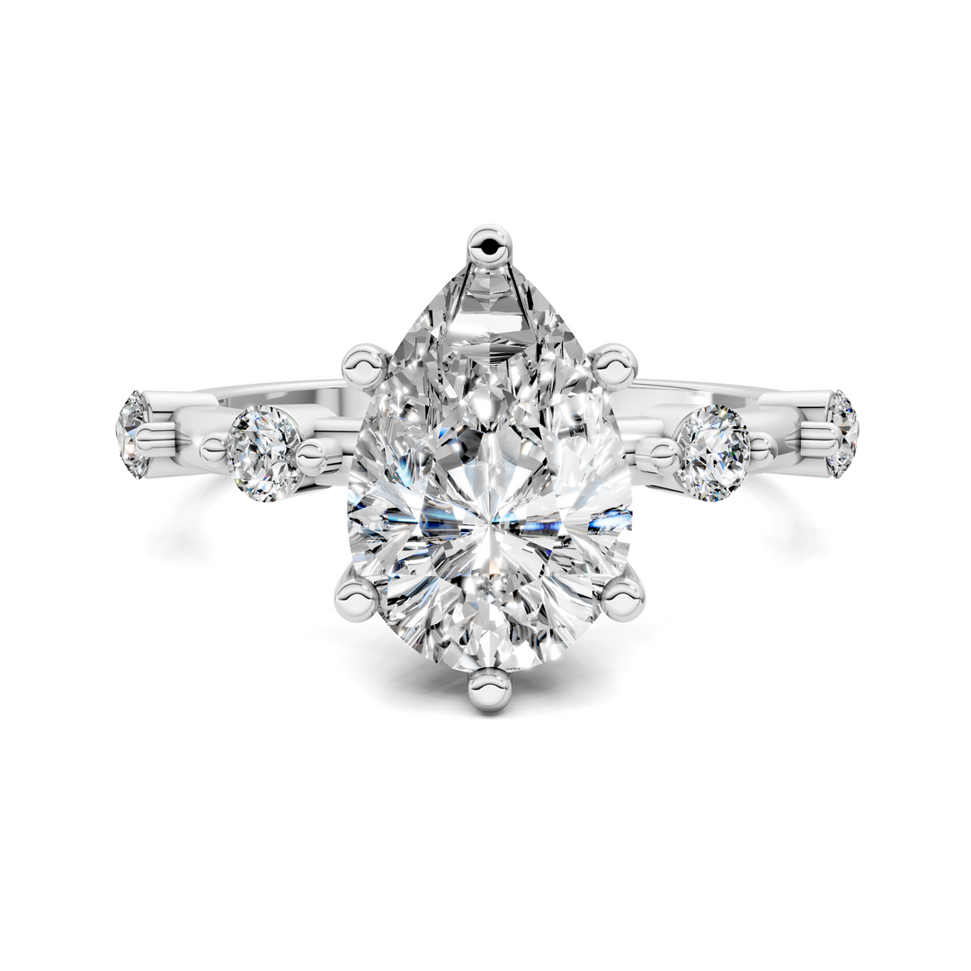 Justice Round Accent Ring