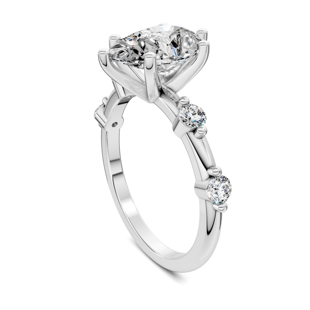 Justice Round Accent Ring