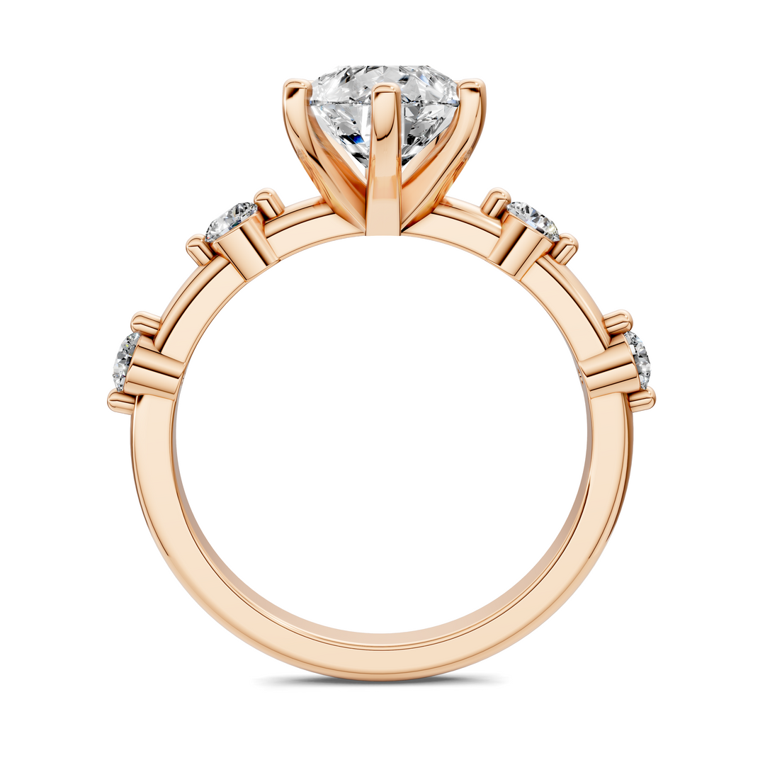 Justice Round Accent Ring