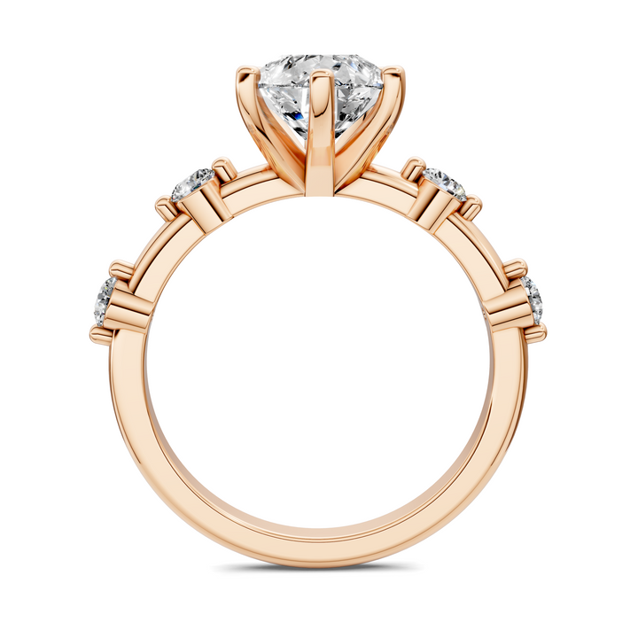 Justice Round Accent Ring