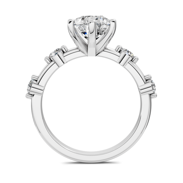 Justice Round Accent Ring