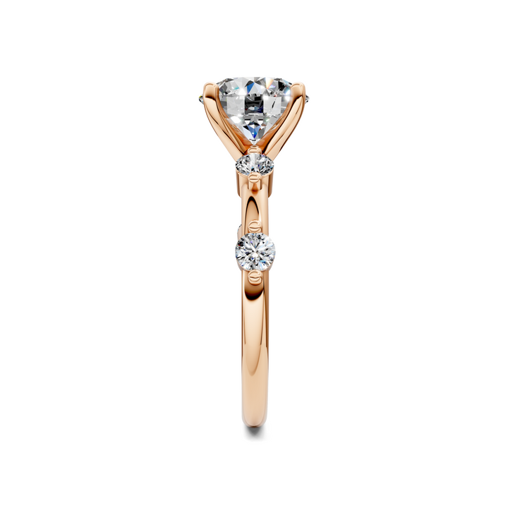 Justice Round Accent Ring