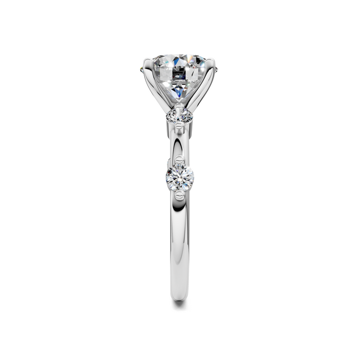 Justice Round Accent Ring