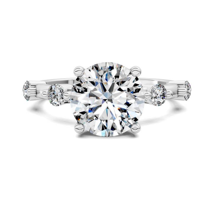 Justice Round Accent Ring