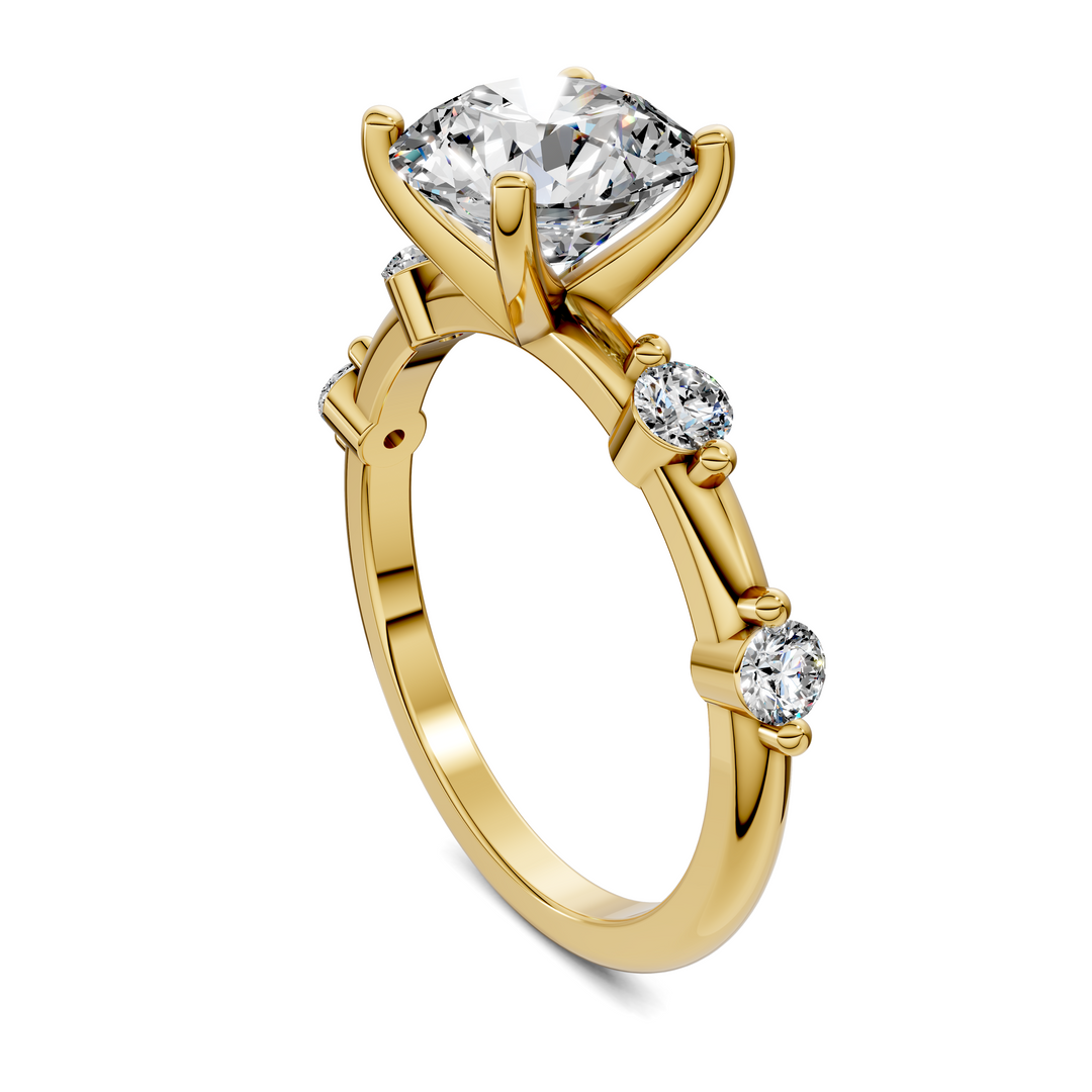 Justice Round Accent Ring
