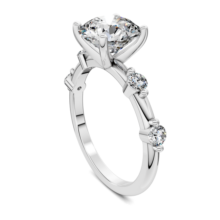Justice Round Accent Ring