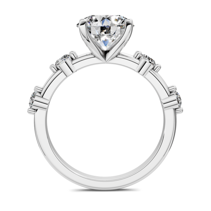 Justice Round Accent Ring