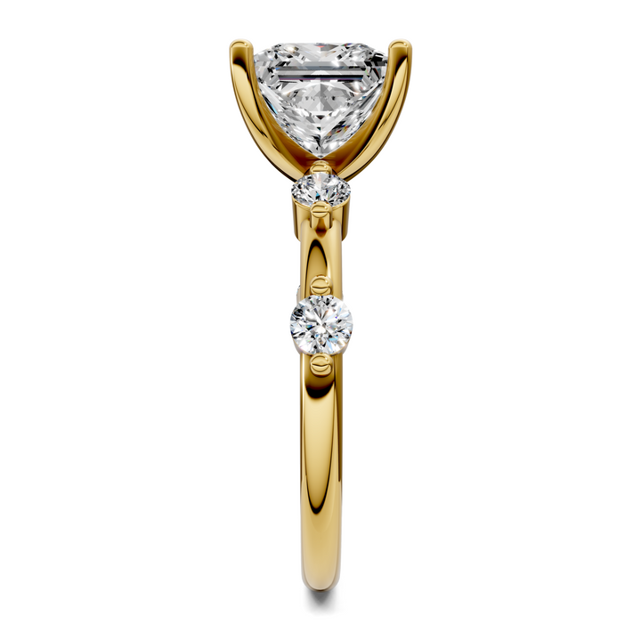 Justice Round Accent Ring