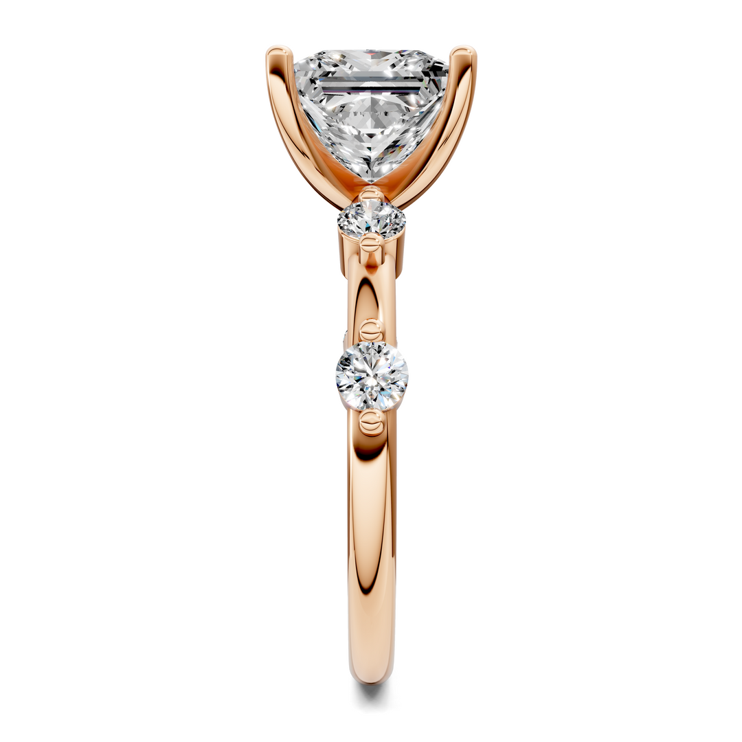 Justice Round Accent Ring