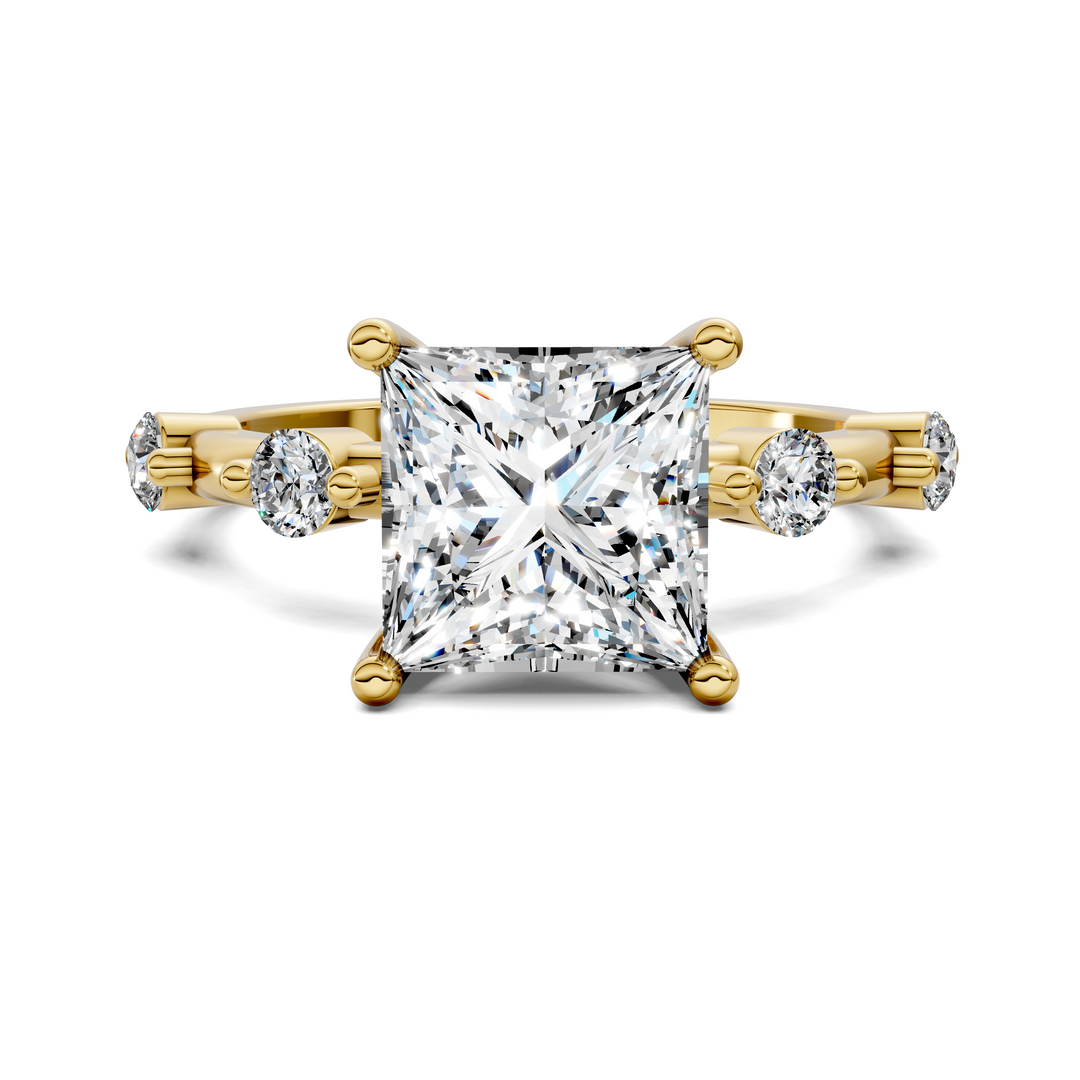 Justice Round Accent Ring