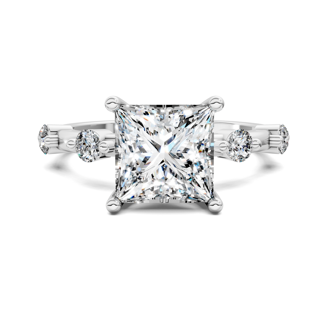 Justice Round Accent Ring