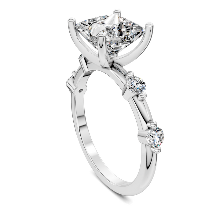 Justice Round Accent Ring