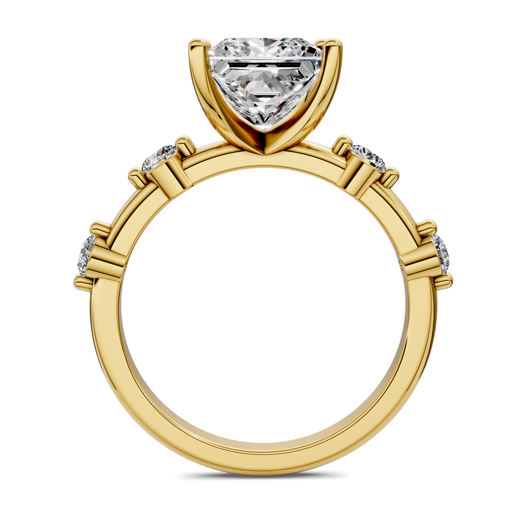 Justice Round Accent Ring