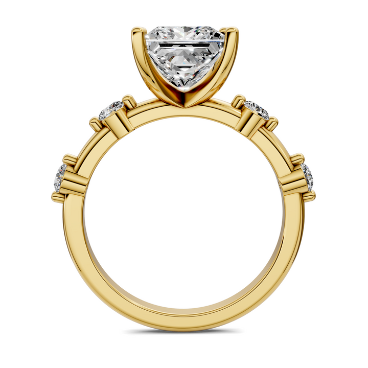 Justice Round Accent Ring