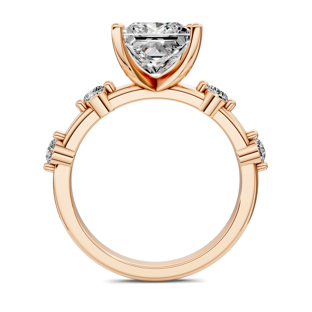 Justice Round Accent Ring